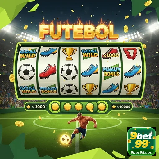 Imagem de um jogo de slot de futebol no 9bet99, destacando gráficos emocionantes e temática esportiva.