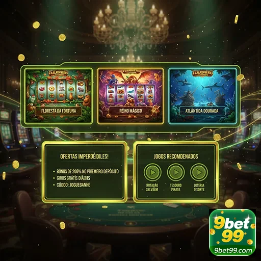 Serviços VIP de cassino e jogo no 9bet99, destacando experiências premium e exclusivas.